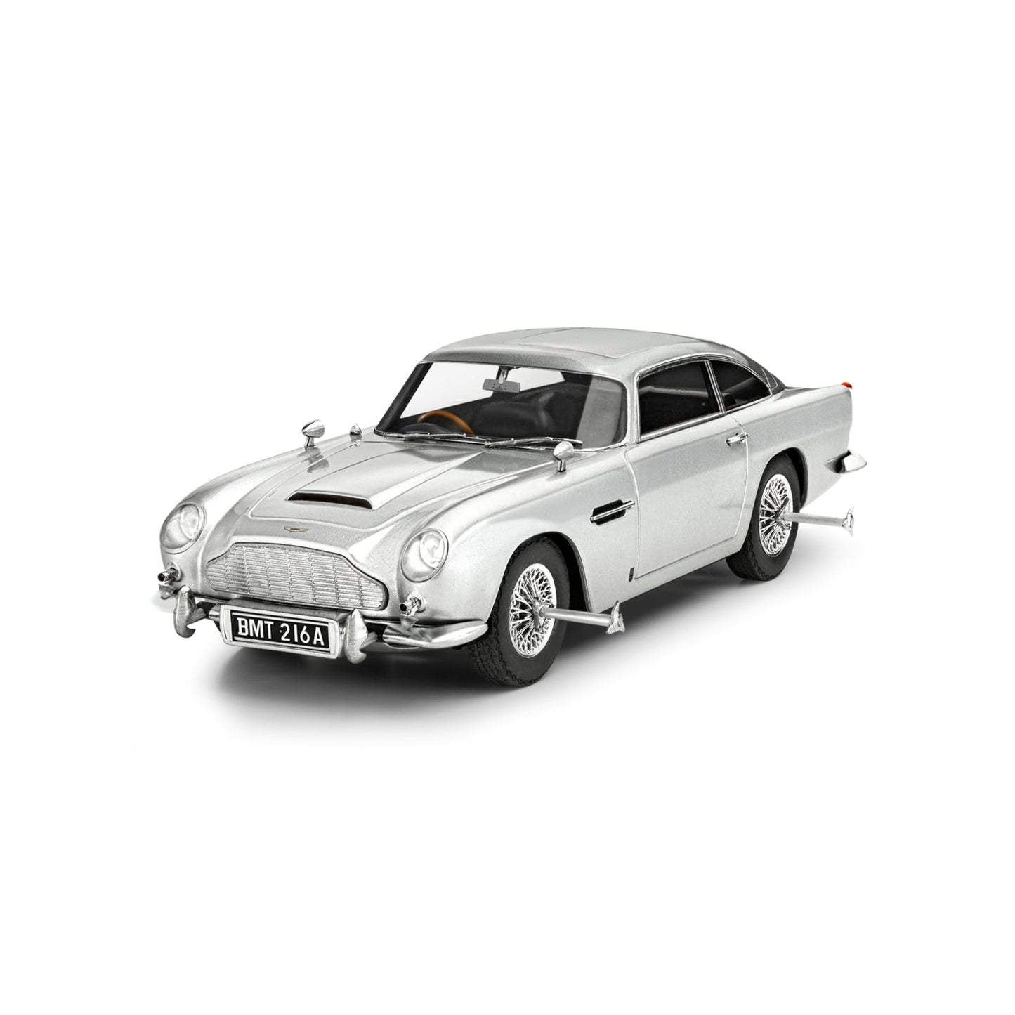 Adult hobbyist assembling Revell 14554 Aston Martin — manual dexterity and classic cinema nostalgia activity — Freetimejoy