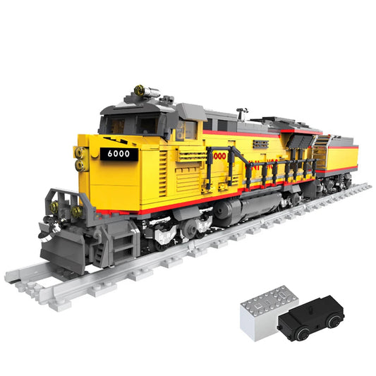 Modern Heavy-Haul Diesel Locomotive – AC6000CW Technical Building Model