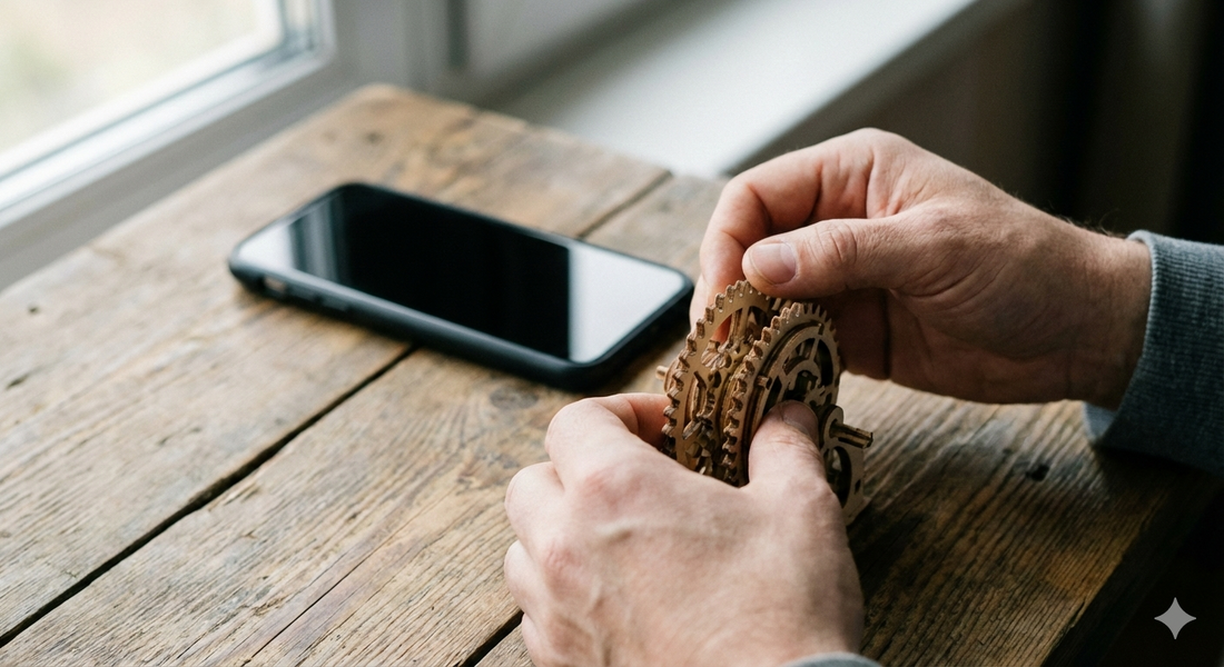 The Art of Unplugging: Why Your Brain Craves a Tactile Revolution
