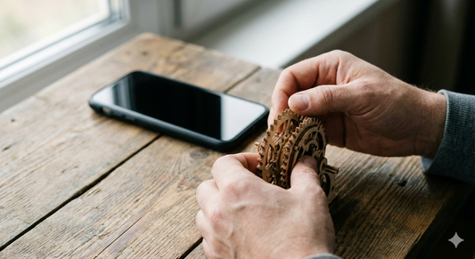 The Art of Unplugging: Why Your Brain Craves a Tactile Revolution