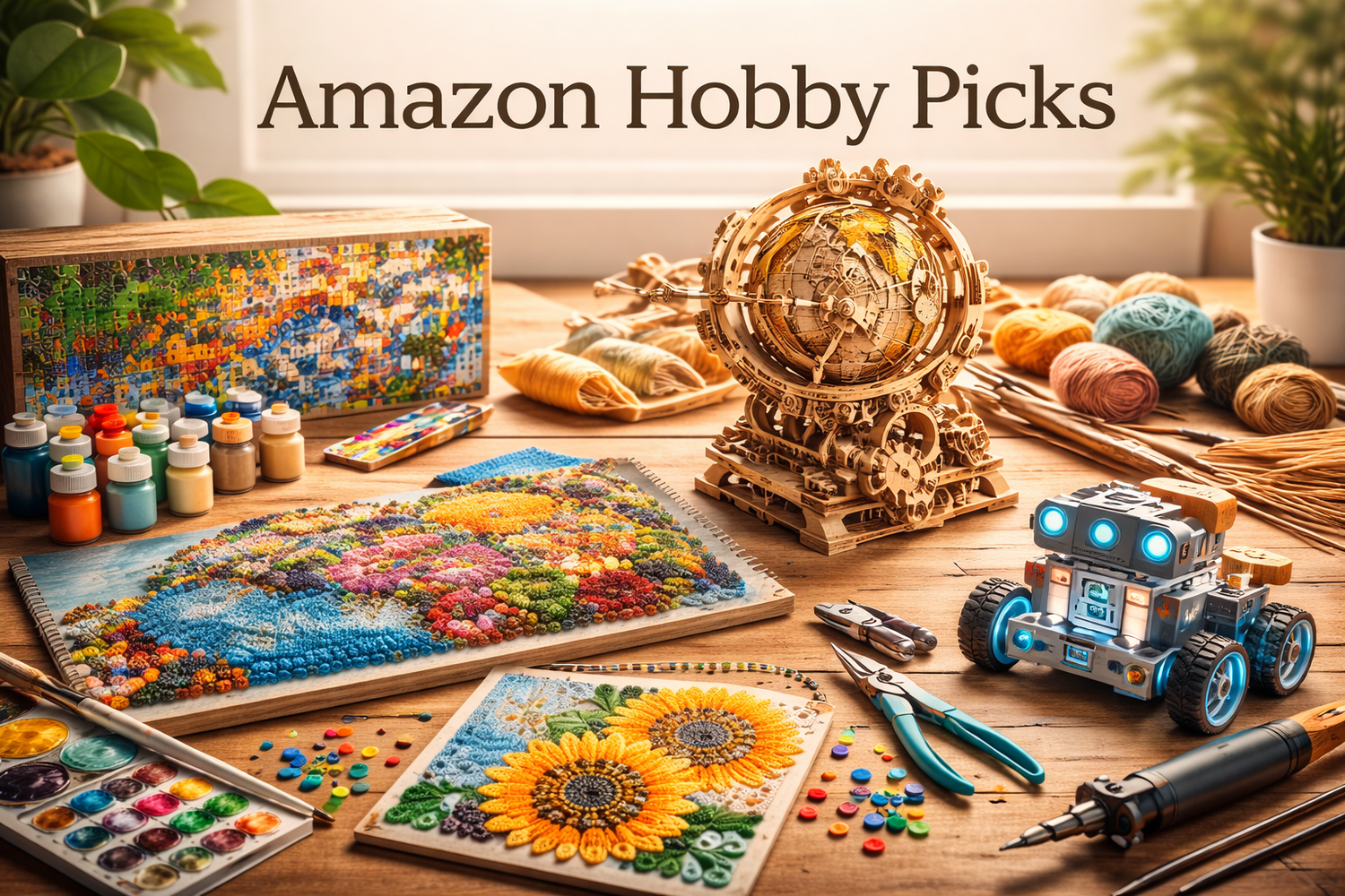 🎯 Amazon Hobby Picks — Creative DIY & Relaxing Hobby Activities
