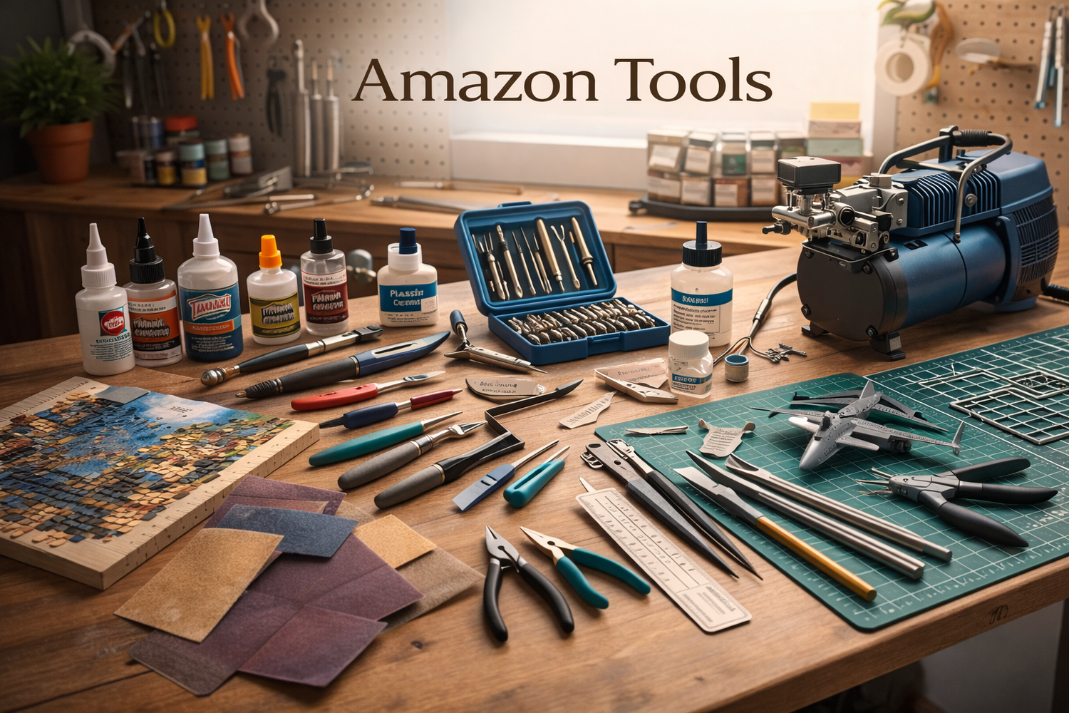 🛠️ Amazon Tools — Precision Tools for Model Building & Hobbies