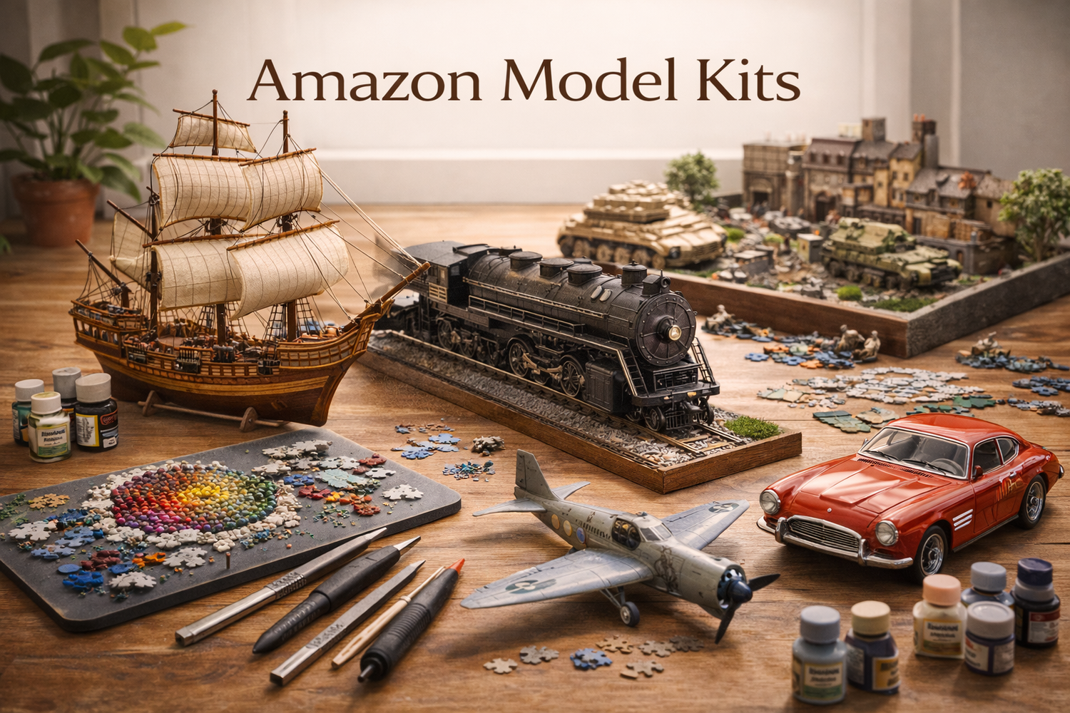 🛳️ Amazon Model Kits — Premium Scale Models for Adults