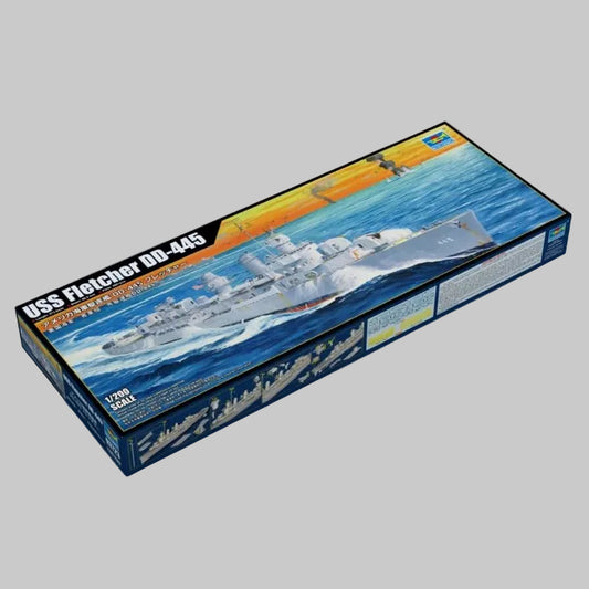 03723 1:200 USS Navy Fletcher DD-445 Destroyer Model Assembly Kit