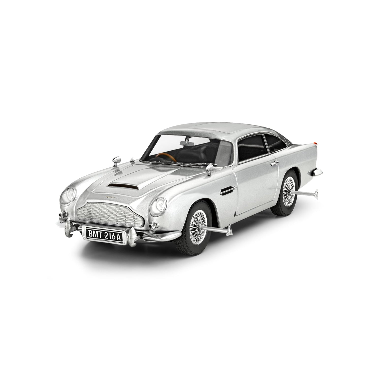 Adult hobbyist assembling Revell 14554 Aston Martin — manual dexterity and classic cinema nostalgia activity — Freetimejoy
