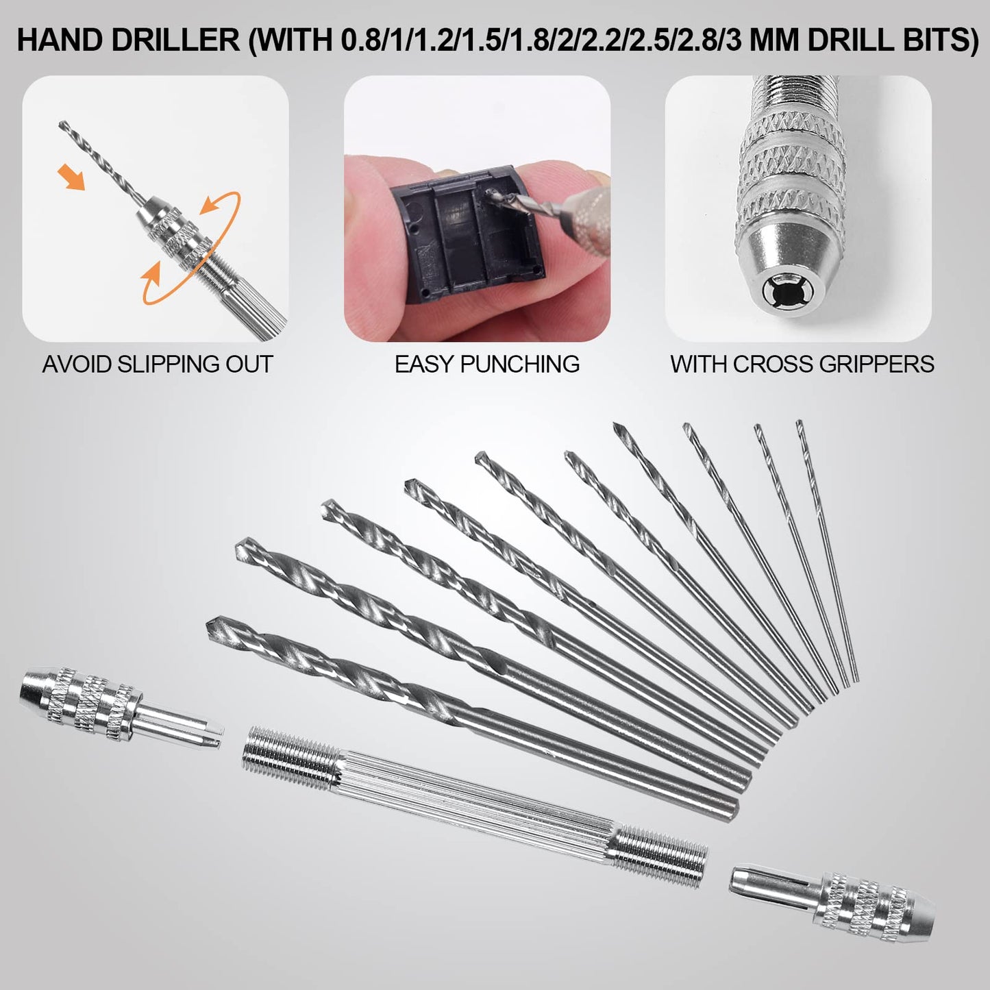 108 Pcs Pro Grade for Model Tool Kits,Hobby Tool Sets,lncluding Electric Polishing Machine & Tool Box,for Gundam Model Kits,Basic Model Building,Repairing and Remove,Art and Crafts etc