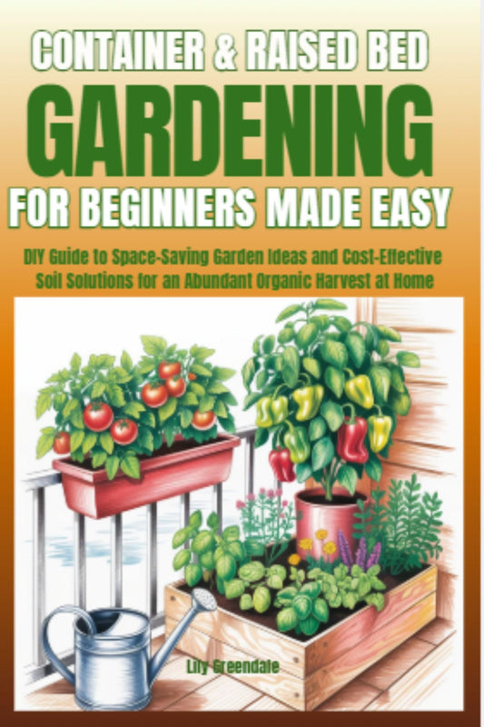 Container & Raised Bed Gardening For Beginners - Made Easy: DIY Guide to Space-Saving Garden Ideas and Cost-Effective Soil Solutions for an Abundant ... at Home (Gardening for Beginners Made Easy)