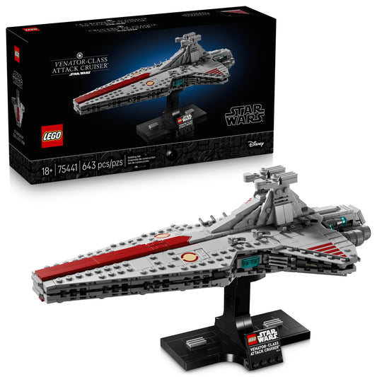 LEGO-Star-Wars-75441-Venator-Class-Attack-Cruiser-Mid-Scale-Starship-Collection-FREETIMEJOY