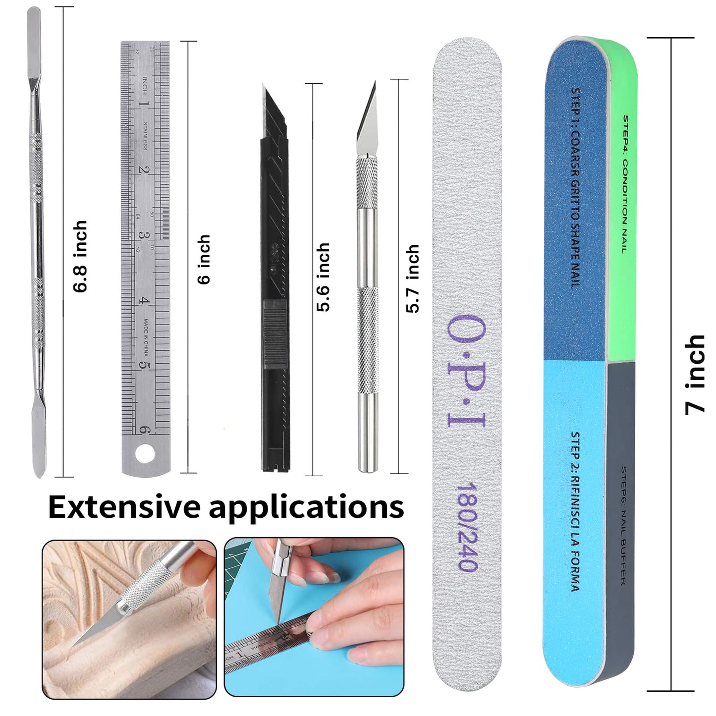 108 Pcs Pro Grade for Model Tool Kits,Hobby Tool Sets,lncluding Electric Polishing Machine & Tool Box,for Gundam Model Kits,Basic Model Building,Repairing and Remove,Art and Crafts etc