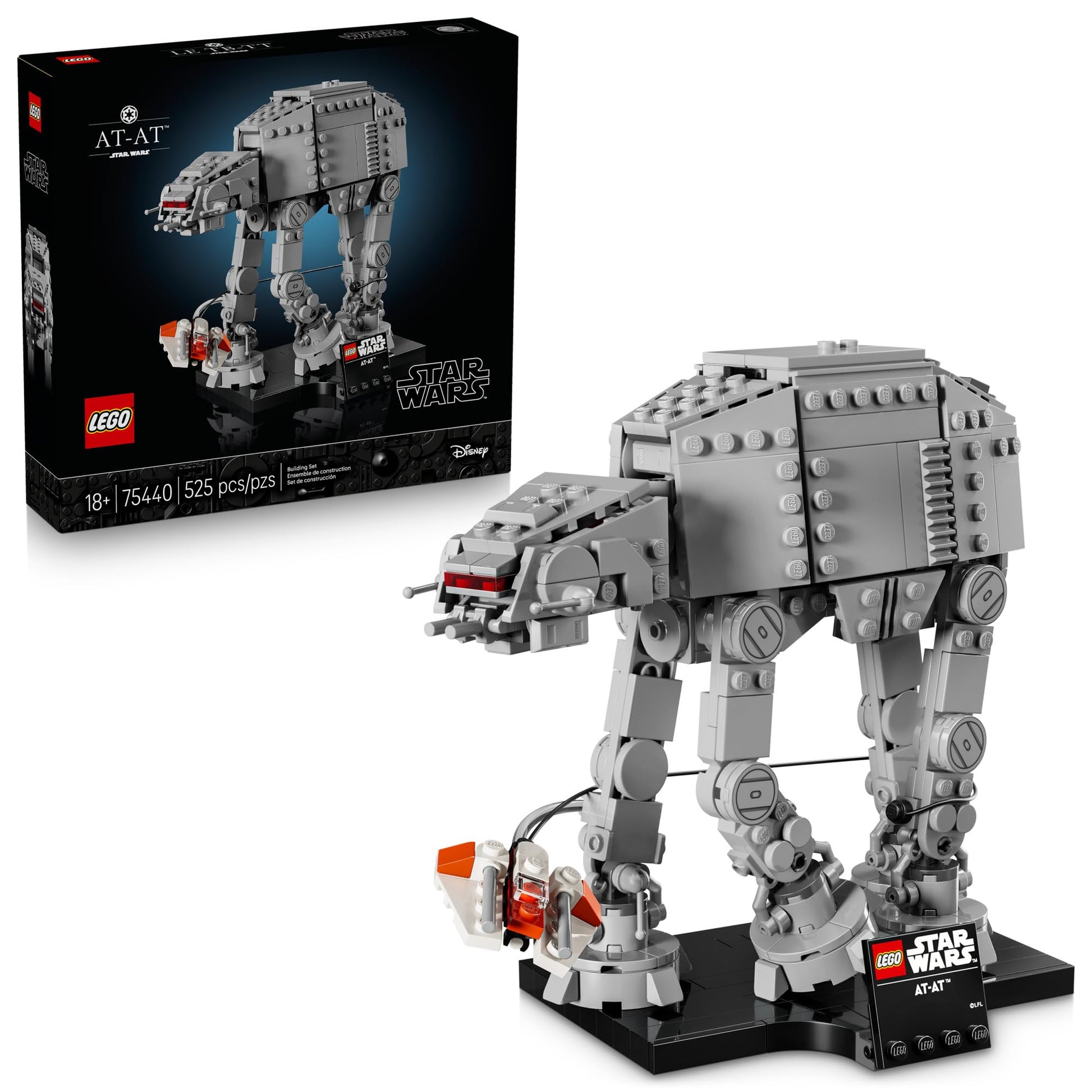 LEGO Star Wars AT-AT Walker 75440 for adults — cognitive hobby starship building set — Freetimejoy