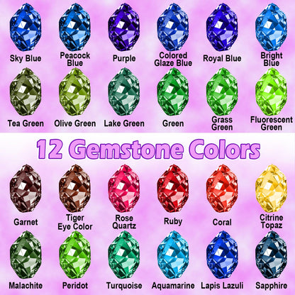 Epoxy Resin Color Pigment – 48 Vivid Colors Liquid Epoxy Pigment, Highly Concentrated, Translucent Resin Dye for Art, DIY, Jewelry & Crafts – Each 6ml/ 0.25 oz