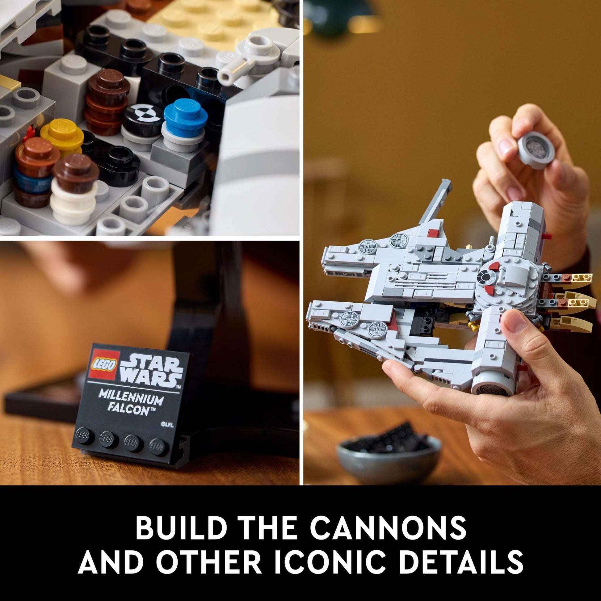 LEGO-Star-Wars-75375-Millennium-Falcon-25th-Anniversary-Mid-Scale-Model-FREETIMEJOY