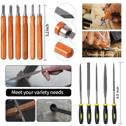 108 Pcs Pro Grade for Model Tool Kits,Hobby Tool Sets,lncluding Electric Polishing Machine & Tool Box,for Gundam Model Kits,Basic Model Building,Repairing and Remove,Art and Crafts etc