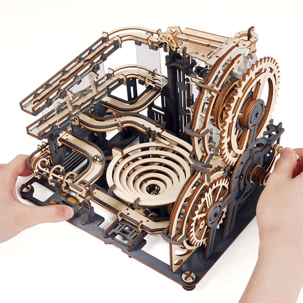 ROKR-Night-City-Marble-Run-3D-Wooden-Puzzle-Mechanical-Model-Kit-FREETIMEJOY