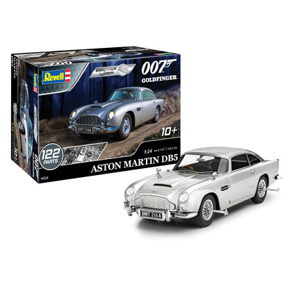 Revell 14554 Aston Martin DB5 James Bond 007 model kit — cognitive hobby car building set — Freetimejoy