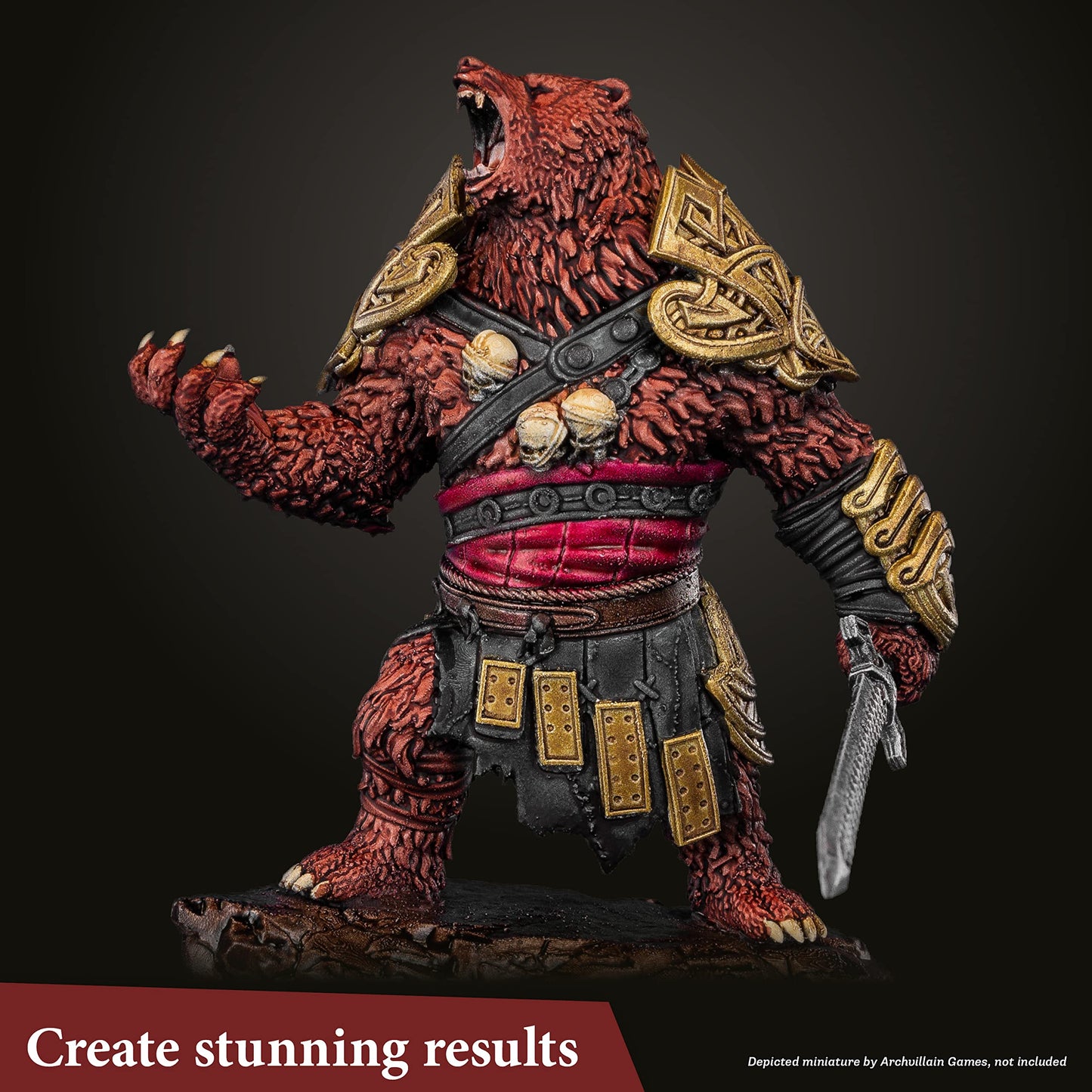 The Army Painter, Speedpaint 2.0, Most Wanted Paint Set, 24 x 18ml Speedpaints incl. 2 metallics, 1 medium & 1 Free Brush For miniature and model painting