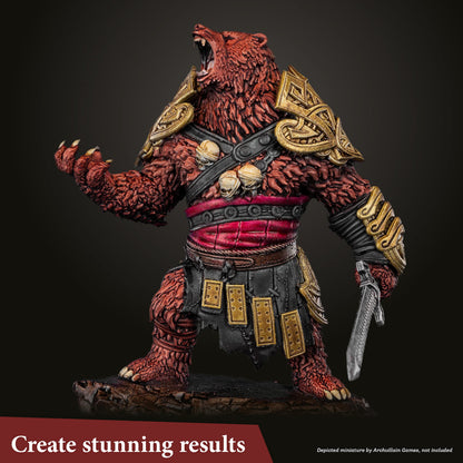 The Army Painter, Speedpaint 2.0, Most Wanted Paint Set, 24 x 18ml Speedpaints incl. 2 metallics, 1 medium & 1 Free Brush For miniature and model painting