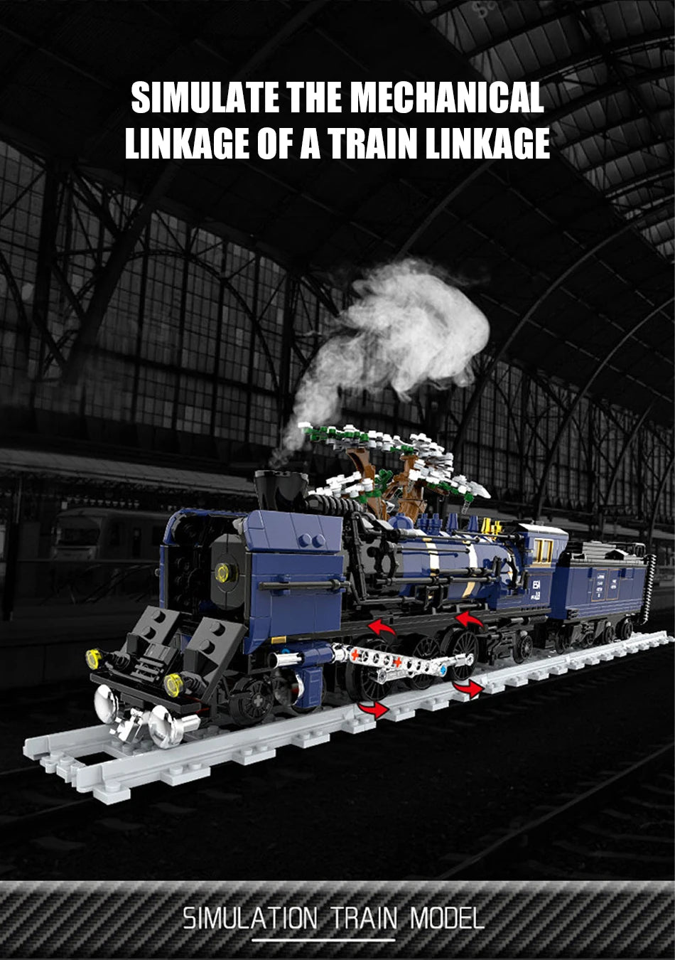 Modern-AC6000CW-Diesel-Locomotive-Technical-Building-Model-Senior-Memory-Care-FREETIMEJOY