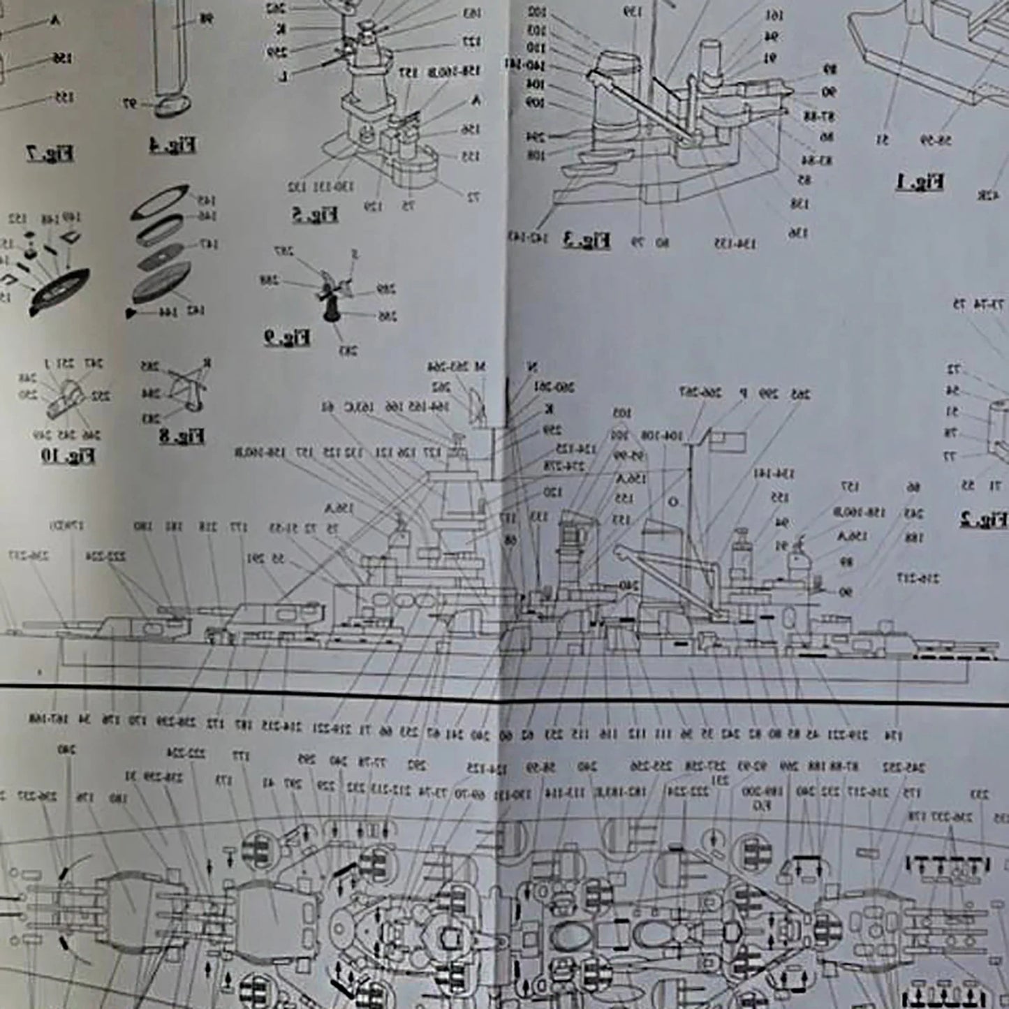 U.S. North Carolina BB-55 Battleship – 1:400 Scale Precision 3D Paper Card Model Kit