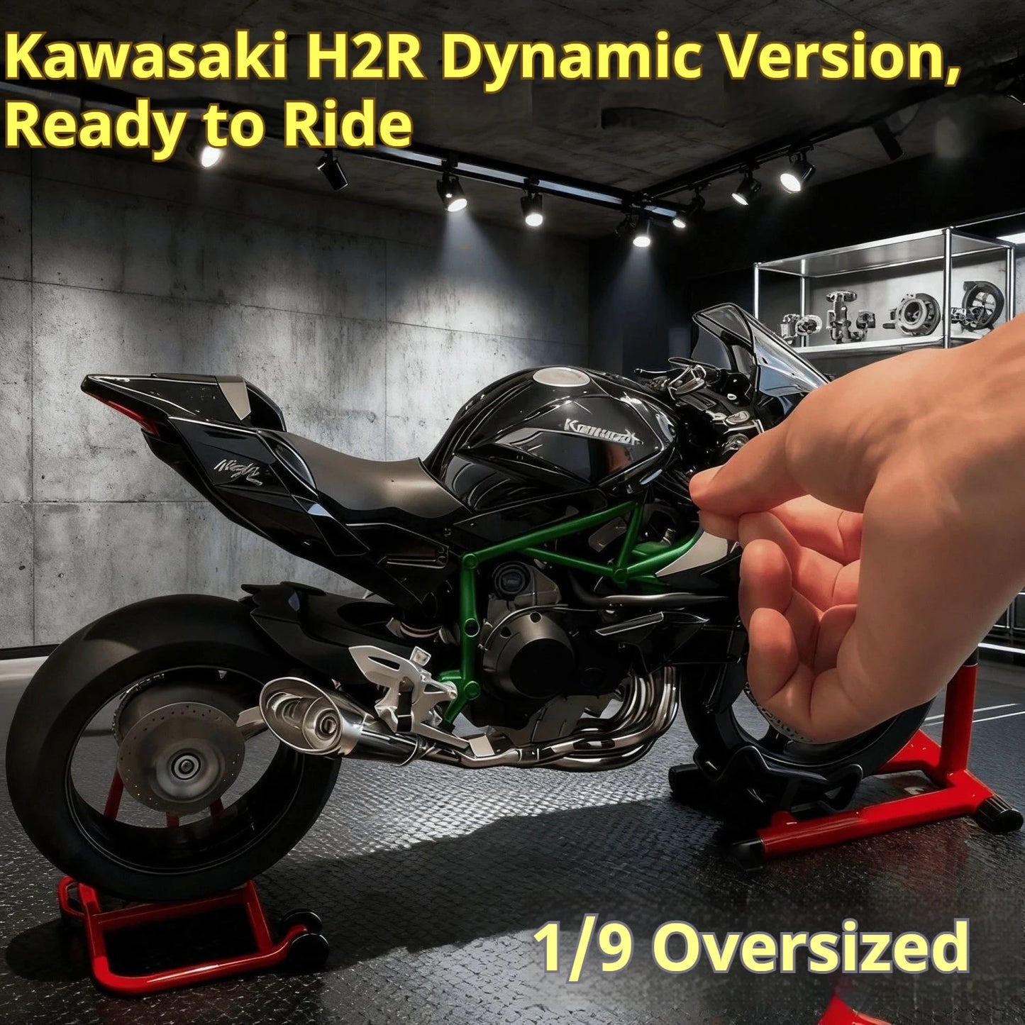 Kawasaki Ninja H2R - 1:9