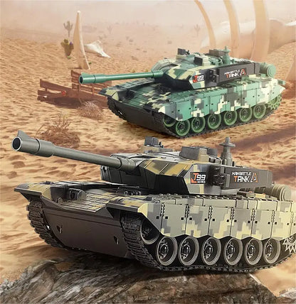 CONUSEA 33CM Remote Control Battle Tank – Interactive Crawler Vehicle with 4-Channel Precision
