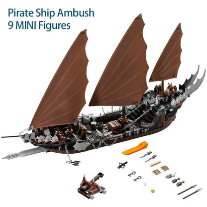 Ghost-Pirate-Ship-Ambush-79008-Building-Blocks-Model-Kit-US-Stock-FREETIMEJOY