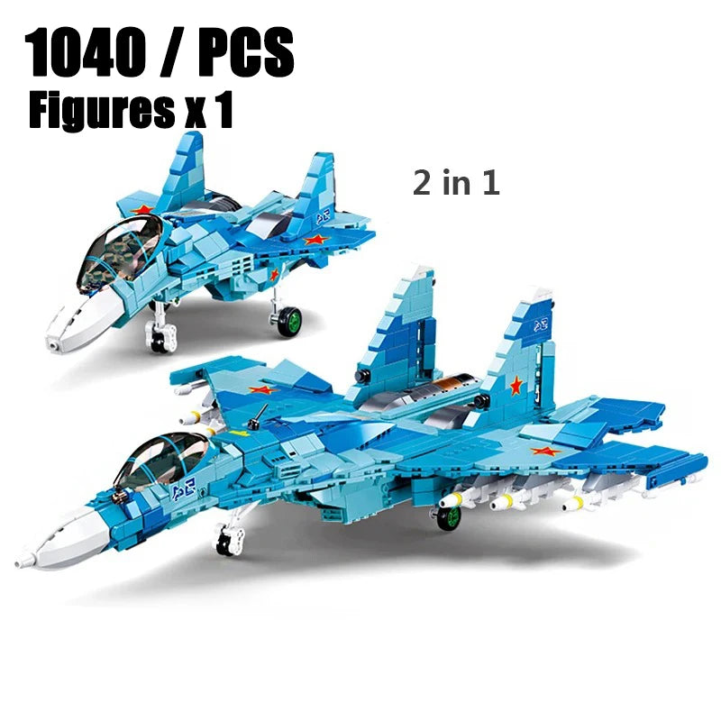 Sluban WW2 Military Series: Mi-24 Attack Helicopter – 3D Hind Model Building Block Set