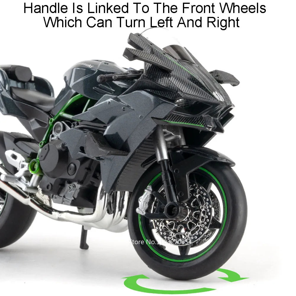 1-12-Scale-Kawasaki-H2R-BMW-S1000RR-Diecast-Alloy-Motorcycle-Model-FREETIMEJOY-Performance-Hobby