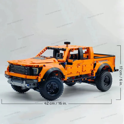 Brangdy TX6 Tech Racing Sport Car – 1379-Piece Professional MOC Building Block Kit