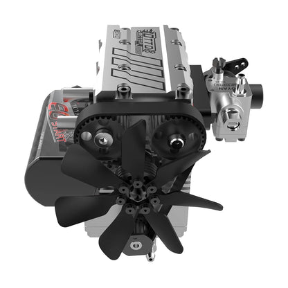 TOYAN-FS-L200AC-Twin-Cylinder-4-Stroke-Nitro-Engine-Functional-Metal-Model-Kit-FREETIMEJOY-Engineering