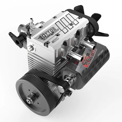TOYAN-FS-L200AC-Twin-Cylinder-4-Stroke-Nitro-Engine-Functional-Metal-Model-Kit-FREETIMEJOY-Engineering