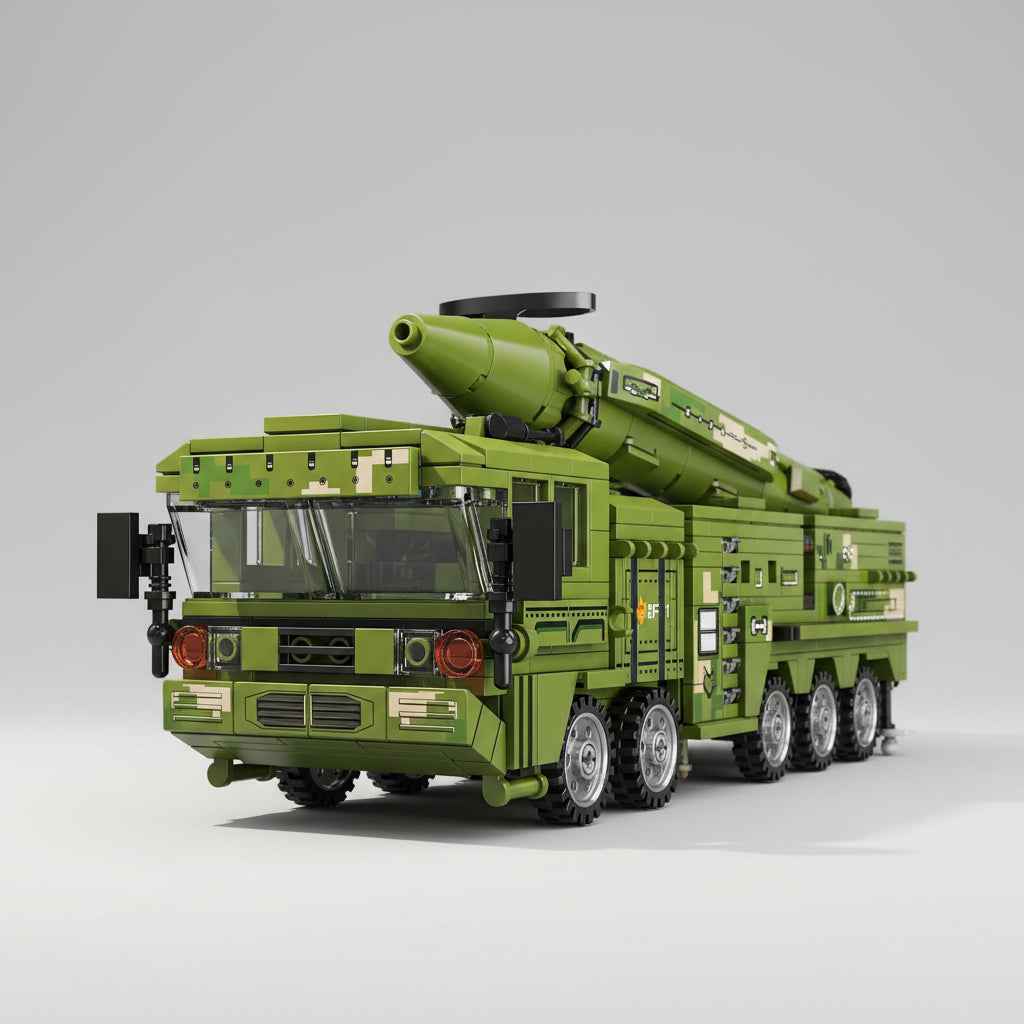Tactical-Missile-Truck-720-Piece-Technical-Building-Blocks-Model-FREETIMEJOY-Engineering-Hobby