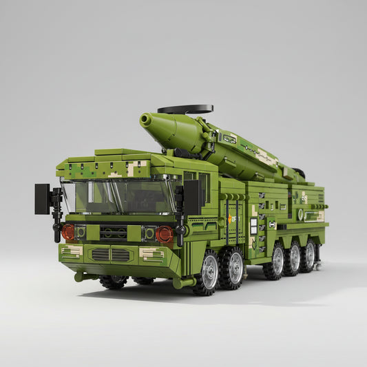 Tactical-Missile-Truck-720-Piece-Technical-Building-Blocks-Model-FREETIMEJOY-Engineering-Hobby