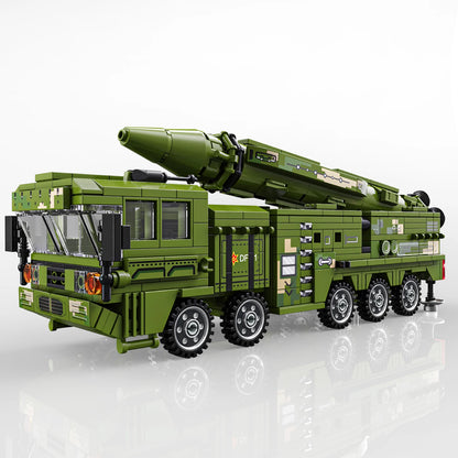 Tactical-Missile-Truck-720-Piece-Technical-Building-Blocks-Model-FREETIMEJOY-Engineering-Hobby