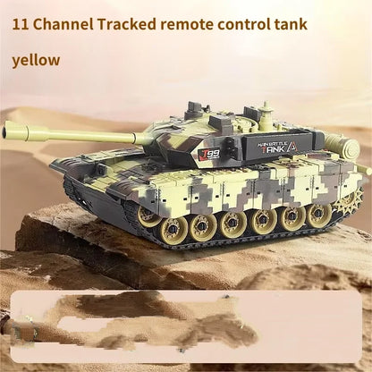 CONUSEA 33CM Remote Control Battle Tank – Interactive Crawler Vehicle with 4-Channel Precision
