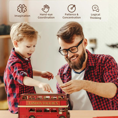 London-Tour-Bus-3D-Wooden-Puzzle-Mechanical-Model-Kit-for-Seniors-Memory-Care-FREETIMEJOY