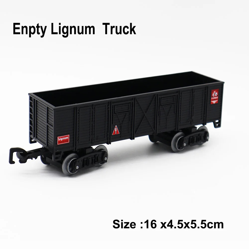 Rail King 1:87 Scale Train Track Cargo Car & Carriage Collection – HO Scale DIY Model Rail Accessories