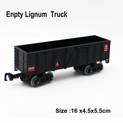 Rail King 1:87 Scale Train Track Cargo Car & Carriage Collection – HO Scale DIY Model Rail Accessories