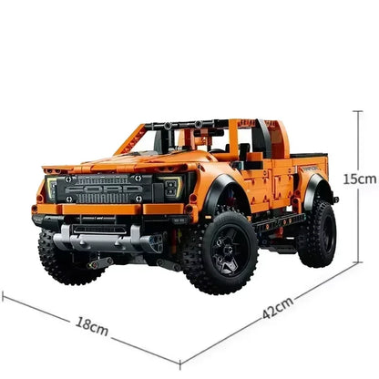 LZJV Tech Raptor F-150 Off-Road Truck – 1379-Piece Professional Technical Building Kit