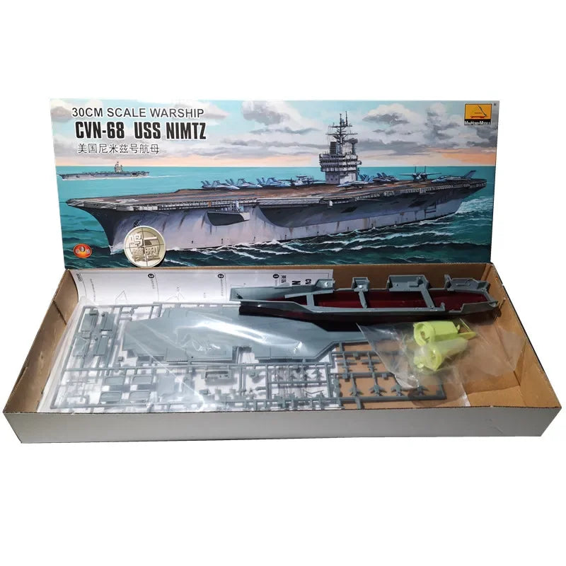 Trumpeter 30CM 1:700 Naval Assembly Set – Historical Battleship & Aircraft Carrier Models