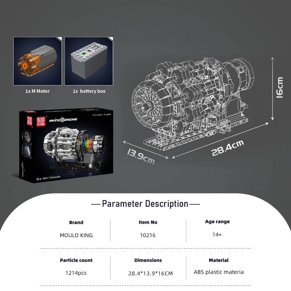 Turbojet Engine Technical Model