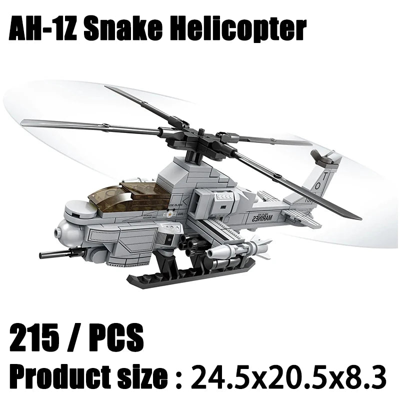 Sluban-Mi-24-Hind-Attack-Helicopter-Military-Building-Blocks-Model-Kit-FREETIMEJOY-Senior-Hobbies