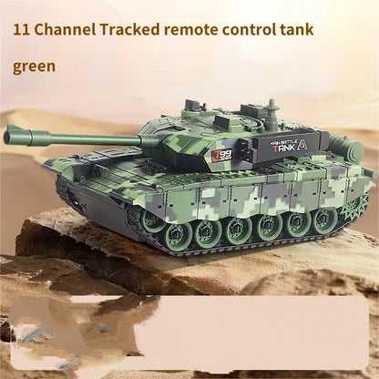 CONUSEA 33CM Remote Control Battle Tank – Interactive Crawler Vehicle with 4-Channel Precision