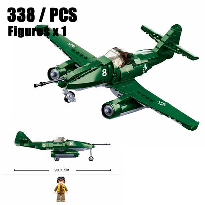 Sluban WW2 Military Series: Mi-24 Attack Helicopter – 3D Hind Model Building Block Set