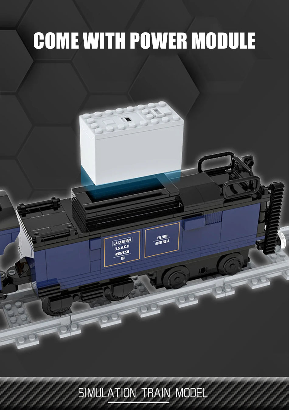 Modern Heavy-Haul Diesel Locomotive – AC6000CW Technical Building Model