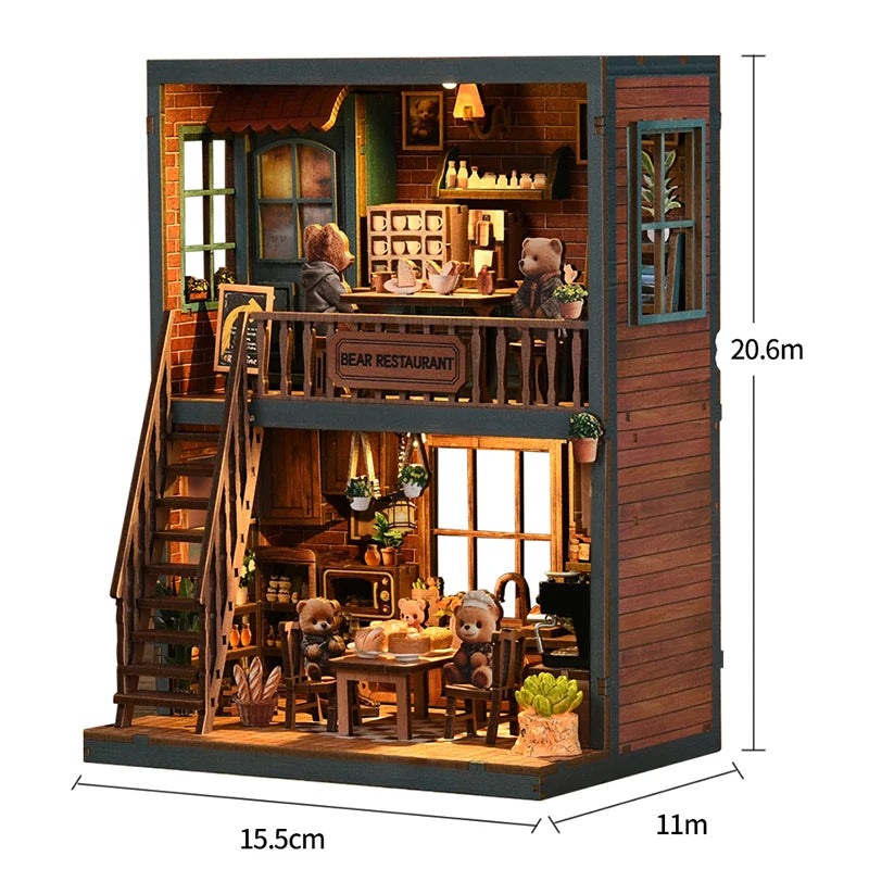 DIY-Miniature-Wooden-Dollhouse-Kit-3D-Puzzle-Senior-Memory-Care-Hobby-FREETIMEJOY