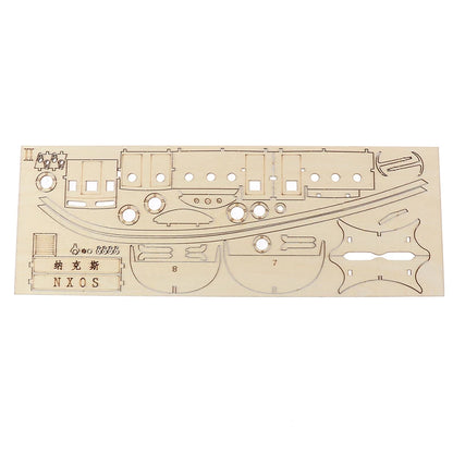 1/30 Nurkse Wooden Sailboat DIY Assembly Kit – Introductory 3D Sailing Model