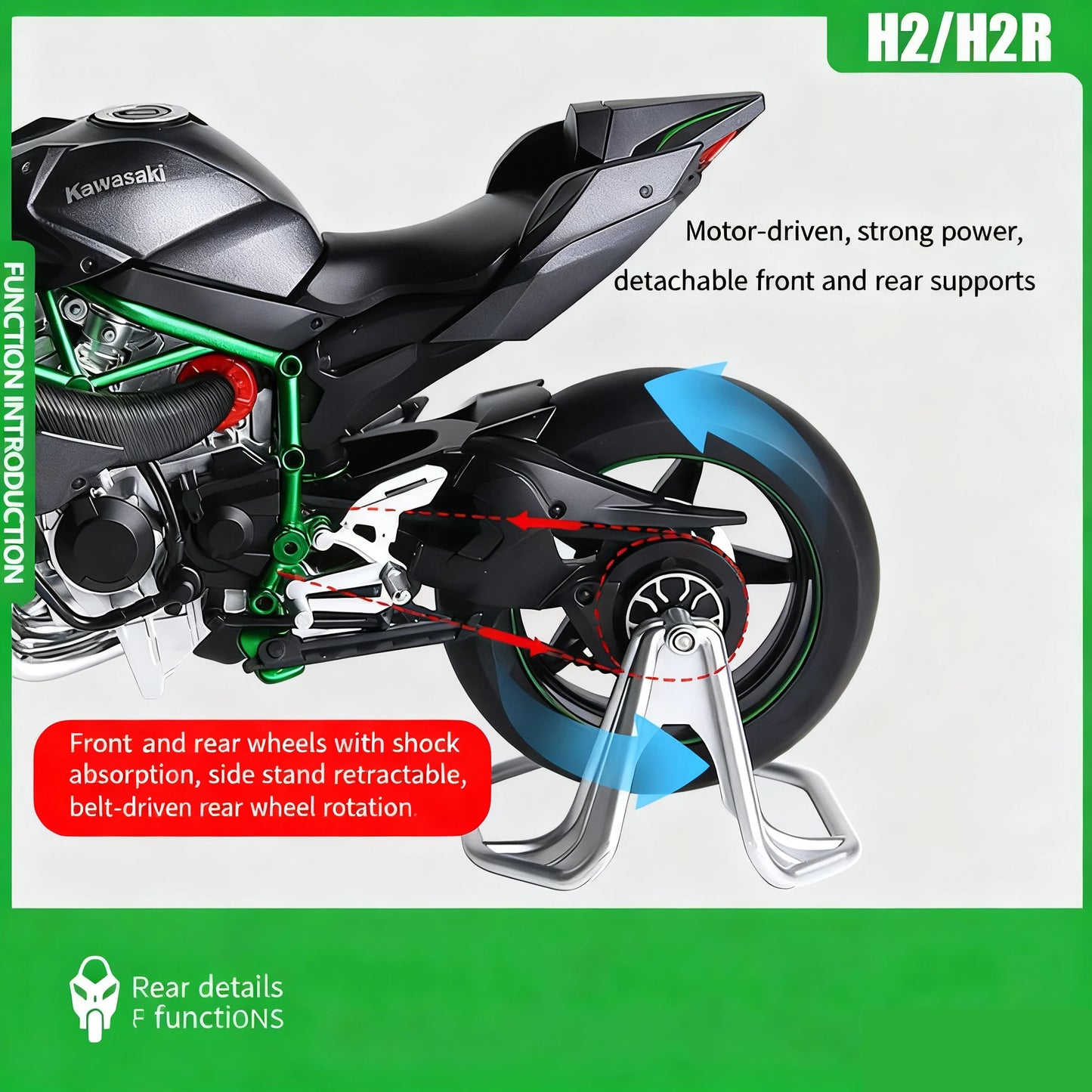 Kawasaki Ninja H2/H2R - 1:9
