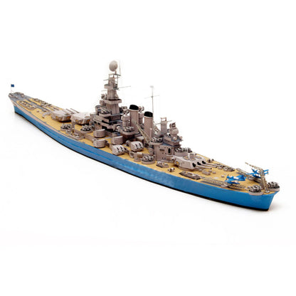 USS-North-Carolina-BB-55-Battleship-1-400-Scale-Paper-Model-Kit-3D-Cardboard-Ship-FREETIMEJOY-Senior-Hobby