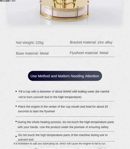 Goni Low-Temperature Stirling Engine
